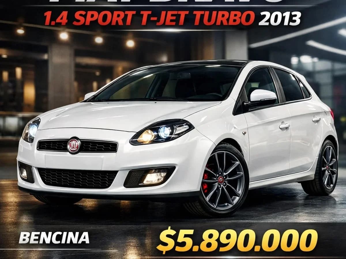 FIAT BRAVO 1.4 SPORT TJET TURBO EXTRAORDINARIO,