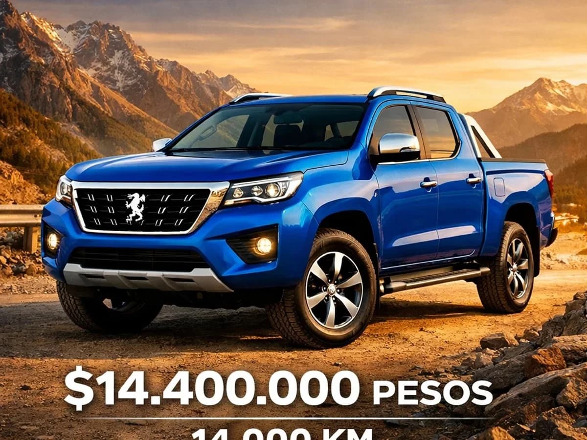 PEUGEOT LANDTREK 4X4 MECANICA SOLO 14.000KM NUEVA