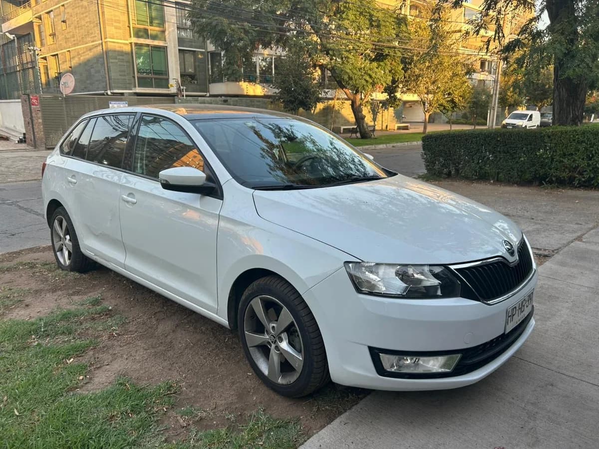 SKODA RAPID SPACEBACK 1.2L MT6 AÑO 2016