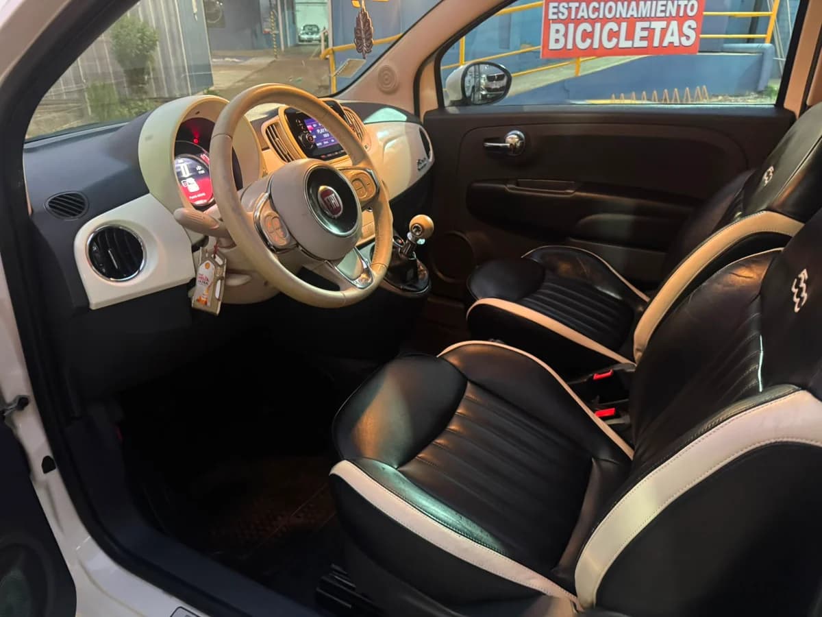 FIAT 500 LOUNGE HB DUALOGIC 1.4 1.4 LOUNGE 4X2 100 CV CUERO HB TECHO PANORAMICO MT 3P 2018 - Imagen 2