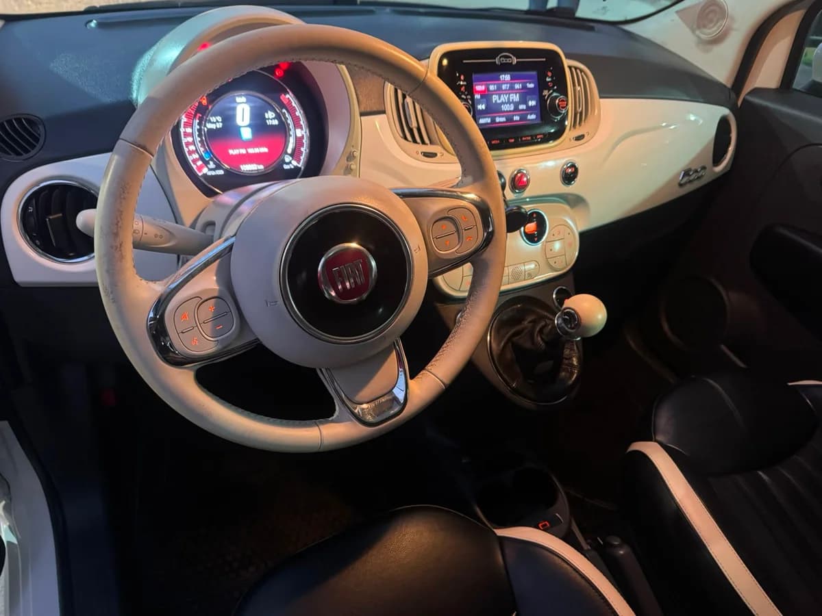 FIAT 500 LOUNGE HB DUALOGIC 1.4 1.4 LOUNGE 4X2 100 CV CUERO HB TECHO PANORAMICO MT 3P 2018 - Imagen 10