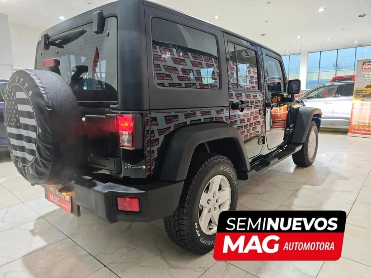 JEEP wrangler 3.6 SPORT UNLIMITED 4X4 AT 5P 2014 - Imagen 4